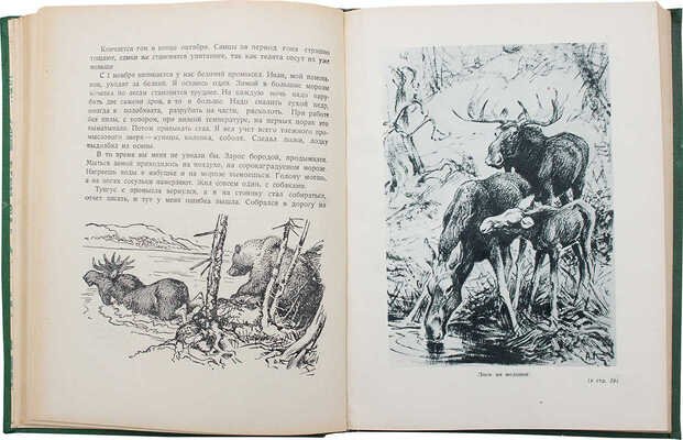 Шкляр Н.Г. Повесть о зоопарке. Люди. Дела. Достижения / Рис. В.А. Ватагина, А.Н. Комарова и Н.Г. Котова. М.; Л., 1939.